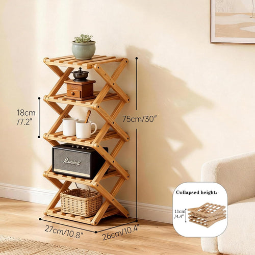 Foldable Space-Saving Shoe Organizer
