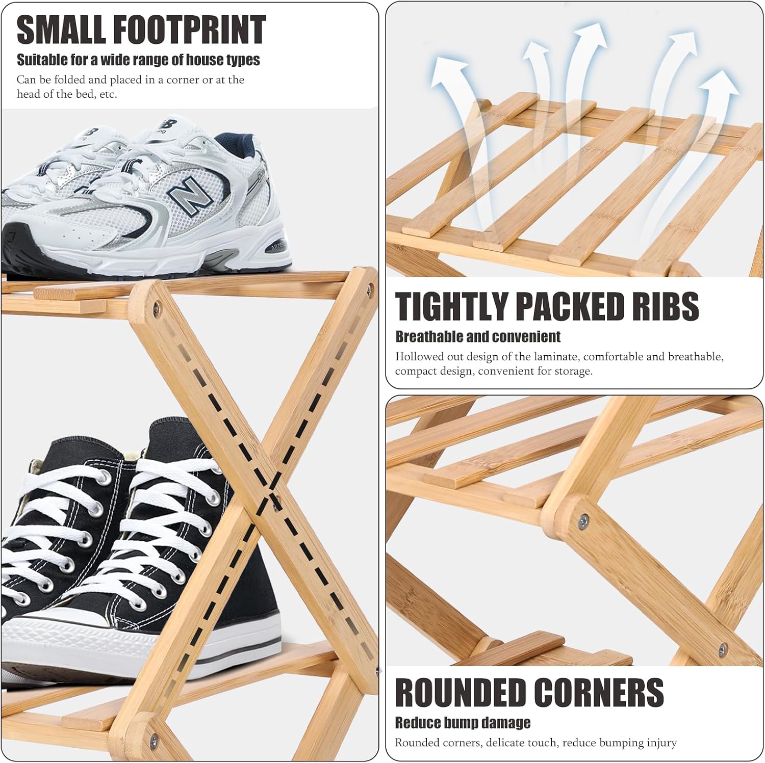 Foldable Space-Saving Shoe Organizer